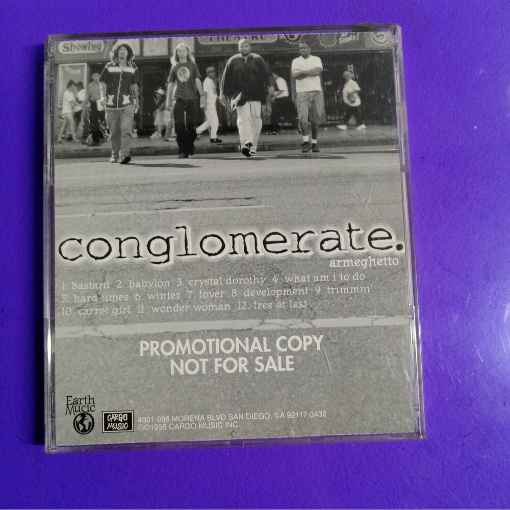 Conglomerate         ** PROMO CD **      Armaghetto